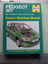 Peugeot 307 (Petrol & Diesel) 2001-2008 Haynes Owners Workshop Manual