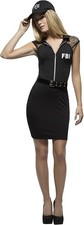 Ladies Fever FBI Costume