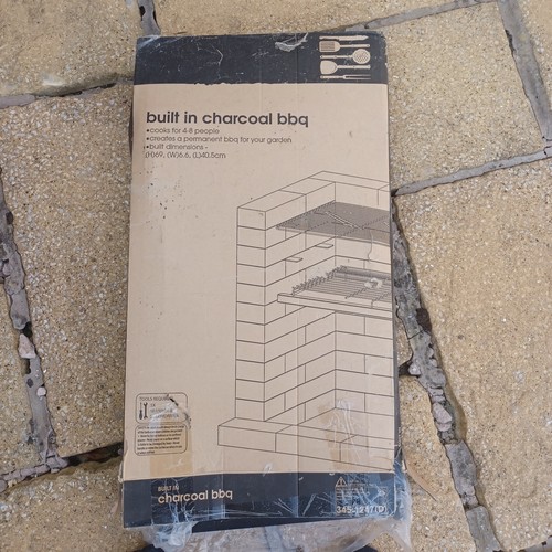 Built charcoeal bbq kit new - built,