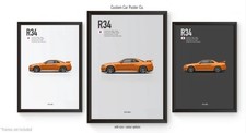 Nissan GT-R R34 Inspired Wall