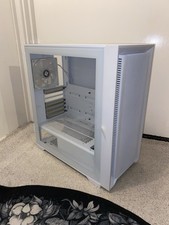 Ionz Trypto ATX/ MATX- White mid tower pc case- x4 ARGB Thermalright fans/Hub