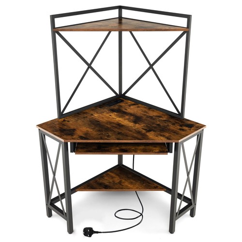 Costway corner writing - costway, desk
