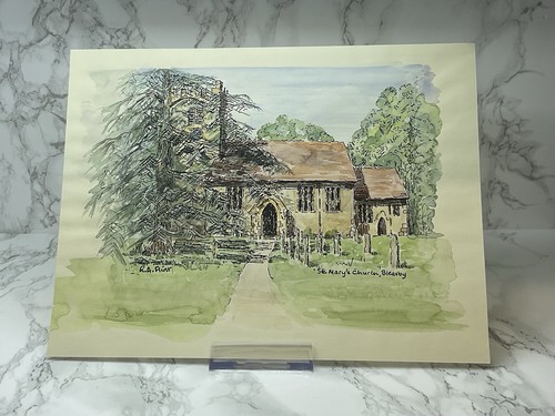 Pen ink sketch drawing st - pen, &