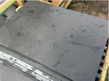 Natural brazilian slate hearth - slate,
