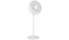 Bush 16" White Pedestal Fan 3-Speed Oscillating 2 in 1 Floor Desk Fan 7297696 R