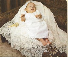 Shetland Lace Baby Shawl
