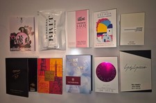 10 x mini women perfume vials