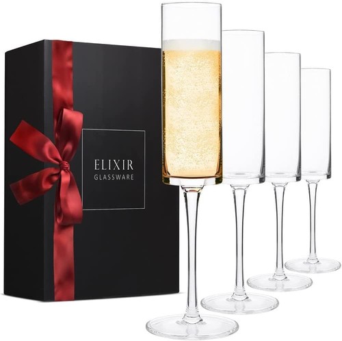Elixir edge champagne flutes - elixir,