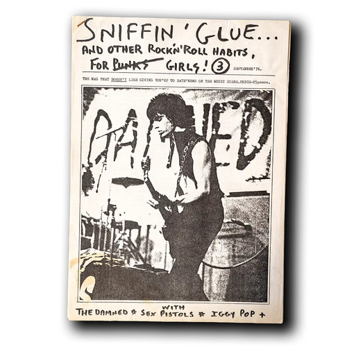 Sniffin glue rare issue - sniffin', #3
