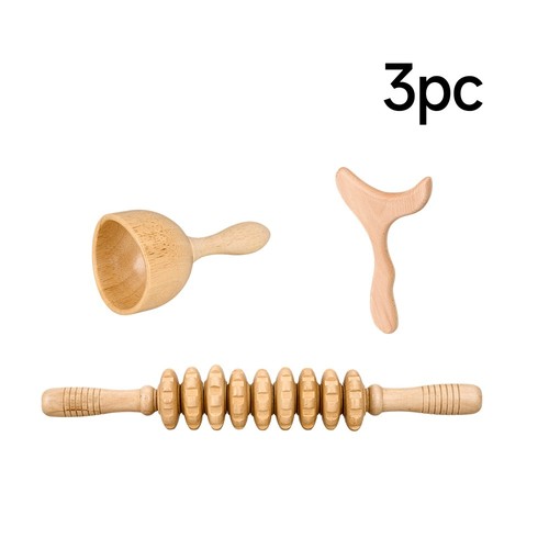 Wooden maderoterapia - 3-in-1,