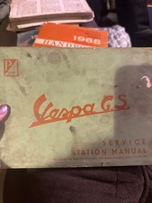 Vespa GS Scooter Shop Service