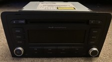 AUDI A3 8P SYMPHONY RADIO CD STEREO HEAD UNIT 8P0035195M 8P0 035 195 M