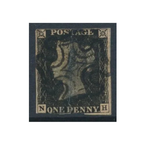 1840 black h - ,