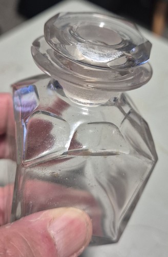 Antique square cut glass - antique,