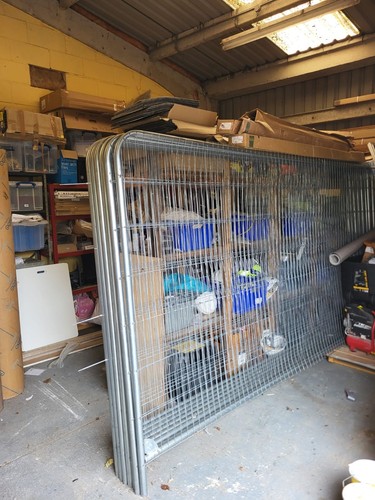 Temporary heras fencing panels - temporary,
