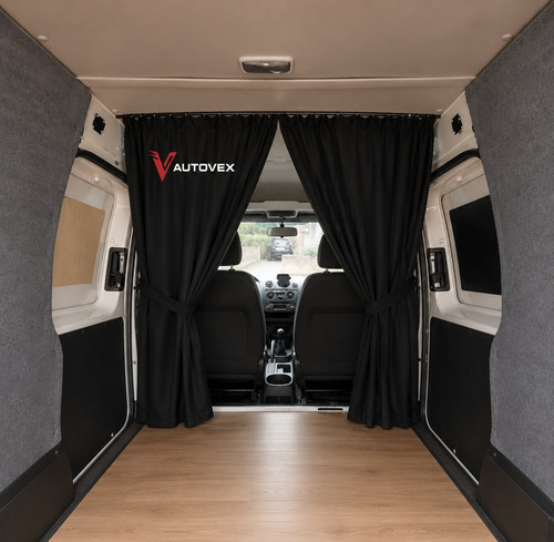 Black cab divider - black, separator