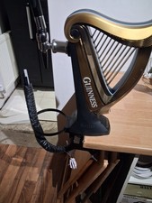 RARE ‘GUINNESS HARP  Beer Pump/font/tap mancave pub 