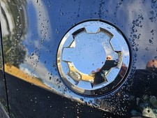 2009-2011 HONDA CIVIC MK8 CHROME FUEL FILLER FLAP COVER GENUINE OEM TESTED X1 LH