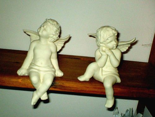 Vtg pretty pair white - pretty,