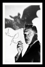 Vincent Price Autograph Signed