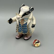 Secrets From Hidden Treasures Wind In The Willows Badger Trinket Box