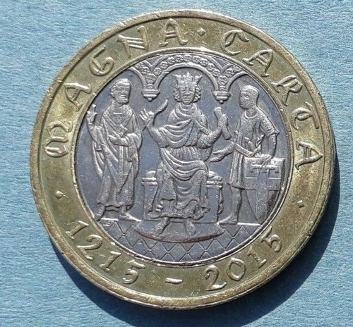 Coin magna carta 2015 - coin,