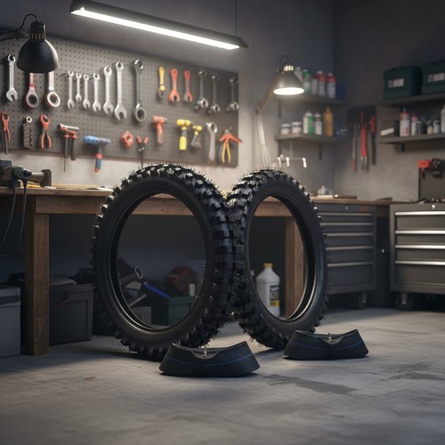 Dirt bike tire set - tire, with