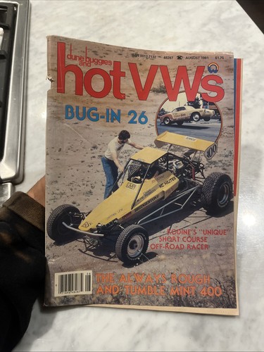 August 1981 hot vws - august, vintage