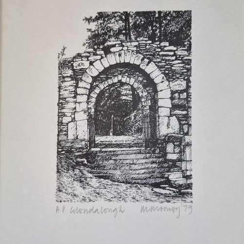 Michael mooney signed - mooney, woodcut
