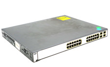 Cisco WS-C3750G-24PS-S V05 24 Port PoE Switch (Refurbished)