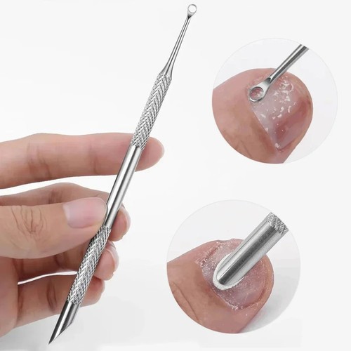 Stainless steel cuticle pusher - cuticle,