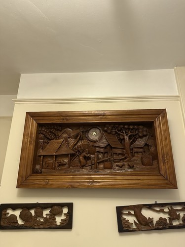 Thai art woodcarving - thai,