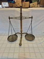 Victorian Brass Weighing