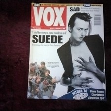 Vox Magazine March 1994 Suede Mark E Smith Stone Roses Charlatans