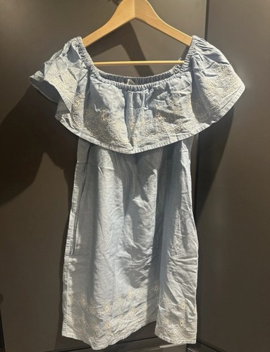 Denim look bardo dress size - bardo, 14