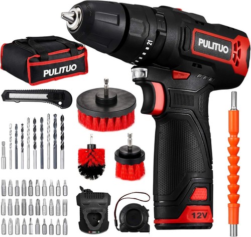 Pulituo 12v cordless drill - 12v,