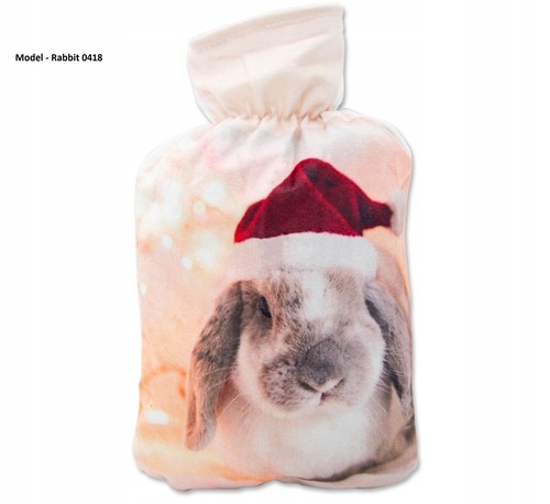 Hot water bottle with - bottle,