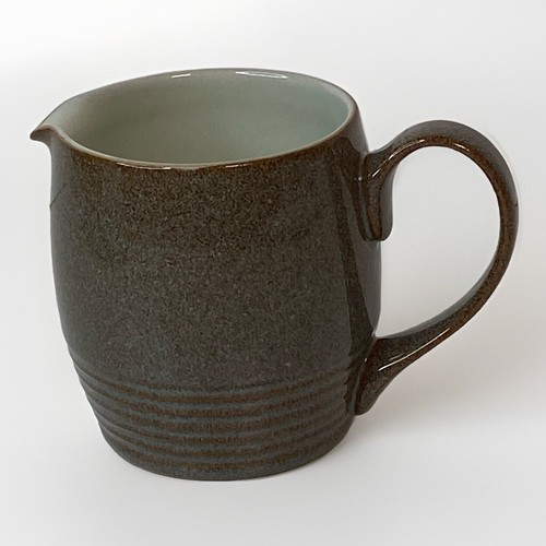 Denby greystone creamer - greystone, 3.5"