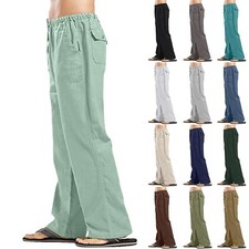 Men casual baggy trousers - men,