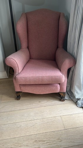 Wing back chair - back,