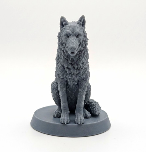 Wolf animal single miniature - single,