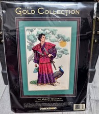 Dimensions Gold Collection Counted Cross Stitch Kit "Mighty Samurai" 3881