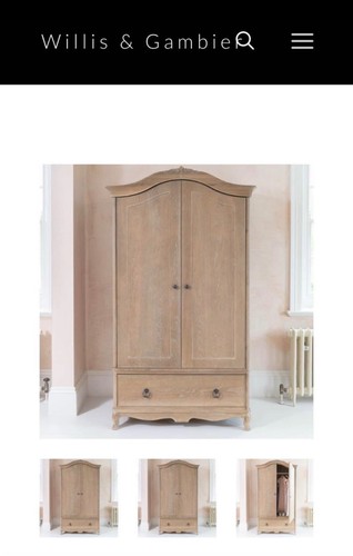 Willis and gambier wardrobe - willis,