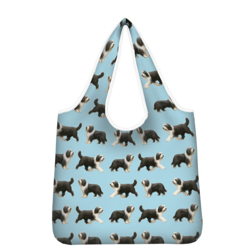 Bearded collie dog foldable - collie,
