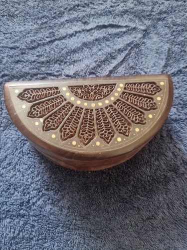 Indian vintage carved wooden - vintage,
