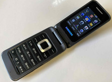 Samsung C3520 - Mobile Phone (Unlocked) Flip Fold Silver GT-C3520 Fully Working