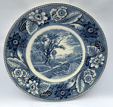 Wood & Sons  Dinner Plate 10" 'Woodland' 1950s in vg condition