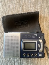 Design Go World Radio 10 Band Receiver Crystal Sound QualityAlarm Clock FM AM