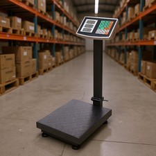 300KG Folding Heavy Duty Digital Postal Parcel Platform Scales Shipping Weighing