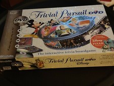 HASBRO TRIVIAL PURSUIT DVD DISNEY EDITION AGE 8 - ADULT CHRISTMAS FAMILY FUN 